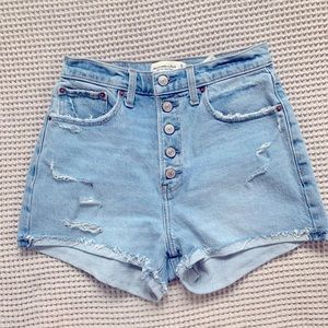 Abercrombie Curve Love High Waisted Shorts